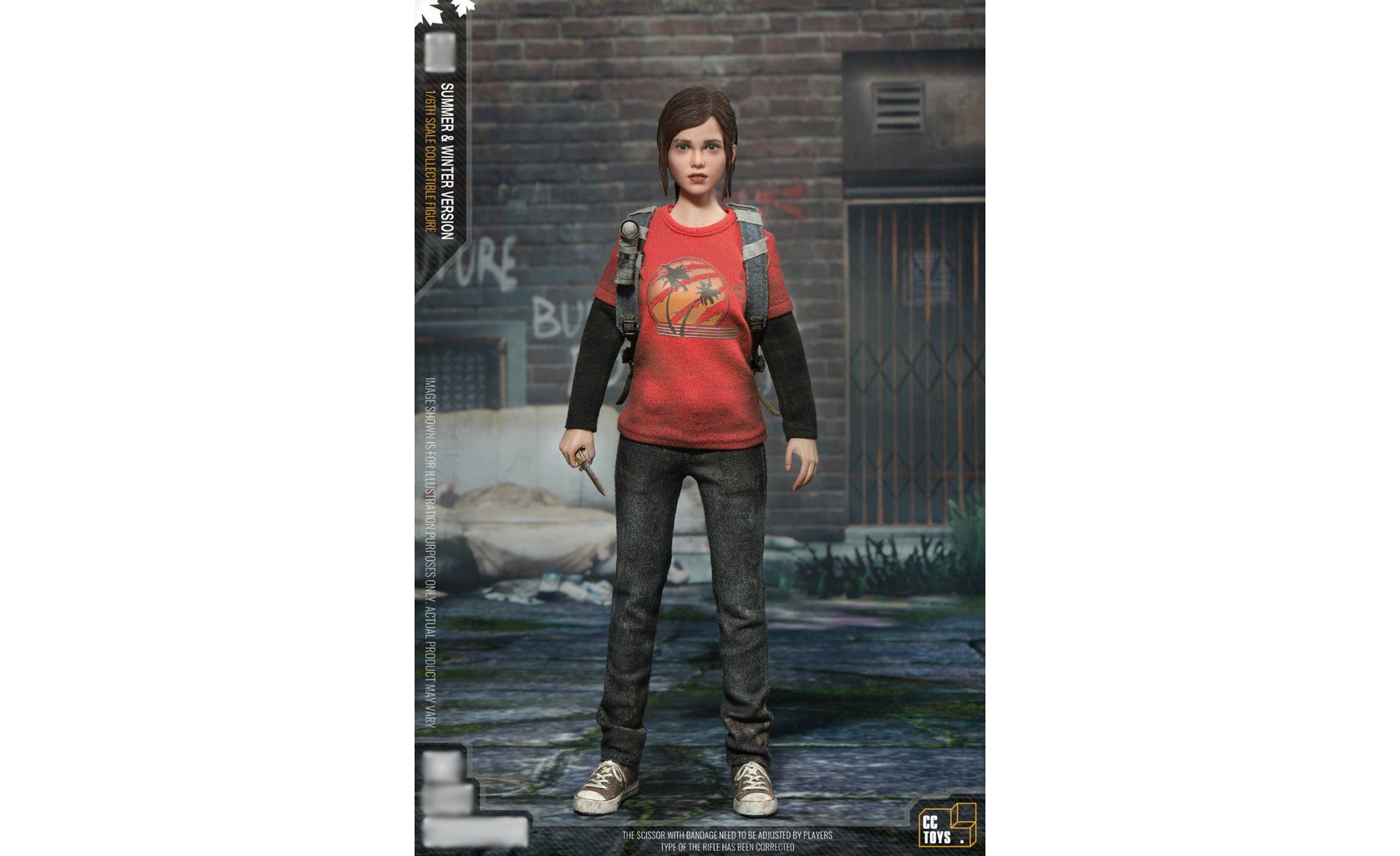 Camiseta The Last of Us 2 Ellie Rifle